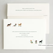 "Holiday Dogs" - Holiday Cards in Ice by tara berg - FREE Recipient Addressing