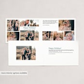 "New Home For The Holidays" - Holiday Cards in Cherry by Elky Ink - Interior Options