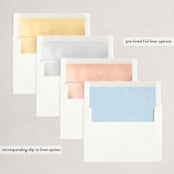 "Snowy Pine Tree" - Holiday Cards in Sky by Petra Kern - Envelope Liners
