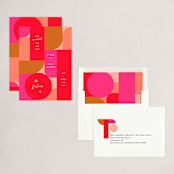 "Mid century joy" - Holiday Cards in Santa Hat by Creo Study - Assembled