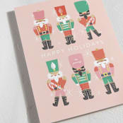"Nutcrackers" - Holiday Cards in Ballet by Itsy Belle Studio - Detail