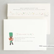 "Nutcrackers" - Holiday Cards in Ballet by Itsy Belle Studio - FREE Recipient Addressing