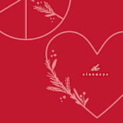 "peace n love sign" - Holiday Cards in Candy Cane by Creo Study - Detail