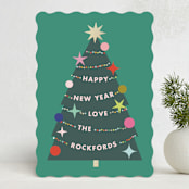 "a very fun tree" - Holiday Cards in Garland by Lori Wemple - Front