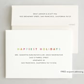 "a very fun tree" - Holiday Cards in Garland by Lori Wemple - FREE Recipient Addressing