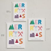 "Kiddy" - Holiday Cards in Tinsel by lulu and isabelle - Formats Available