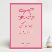"Everything" - Holiday Cards in Strawberry by Jennifer Lew - Front