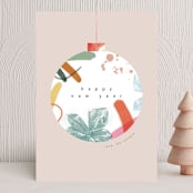 "mod bauble" - Holiday Cards in Cookie Dough by Creo Study - Front