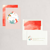 "mod bauble" - Holiday Cards in Cookie Dough by Creo Study - Assembled