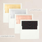 "Winter Scene" - Holiday Cards in Glacier by Meggy Masters - Envelope Liners