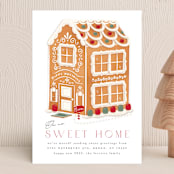 "sweet home" - Holiday Cards in Wintermint by Ana de Sousa - Front