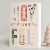 "Fruitcake" - Holiday Cards in Fruitcake by Pixel and Hank - Folded Card