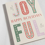 "Fruitcake" - Holiday Cards in Fruitcake by Pixel and Hank - Detail