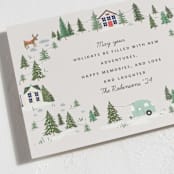 "Holiday Adventure" - Holiday Cards in Tinsel by Hannah Williams - Detail