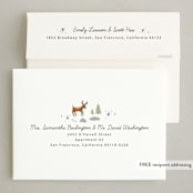 "Holiday Adventure" - Holiday Cards in Tinsel by Hannah Williams - FREE Recipient Addressing