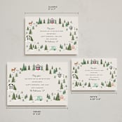 "Holiday Adventure" - Holiday Cards in Tinsel by Hannah Williams - Formats Available