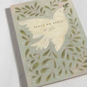 "Peace Dove" - Holiday Cards in Twilight by Creo Study - Detail