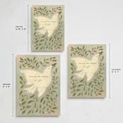"Peace Dove" - Holiday Cards in Twilight by Creo Study - Formats Available
