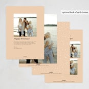 "gathering" - Holiday Cards in Cider by Jenna Holcomb - Back of Card Options