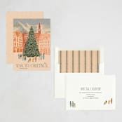 "gathering" - Holiday Cards in Cider by Jenna Holcomb - Assembled