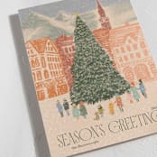 "gathering" - Holiday Cards in Cider by Jenna Holcomb - Detail