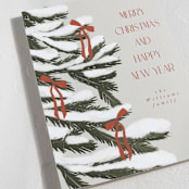"Christmas tree" - Holiday Cards in Berry by Maja Cunningham - Detail