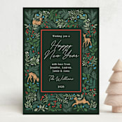"Deer Forest" - Holiday Cards in Forest by Elly - Front