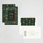 "Deer Forest" - Holiday Cards in Forest by Elly - Assembled