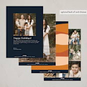 "Boho Blessings" - Holiday Cards in Midnight by Ekko Studio - Back of Card