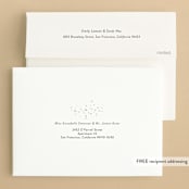 "Abstract Peace" - Holiday Cards in Winter by Lindsay Megahed - FREE Recipient Addressing