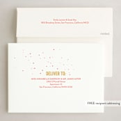 "jolly words" - Holiday Cards in Golden by Denise Malacrea - FREE Recipient Addressing