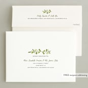 "Garden of Glory" - Holiday Cards in Charcoal by Oma N. Ramkhelawan - FREE Recipient Addressing