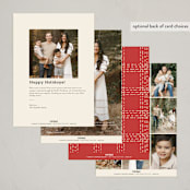 "Festive Wishes" - Holiday Cards in Festive by Erin German - Back of Card