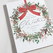"Festive Holiday" - Holiday Cards in Snow by Susan Moyal - Detail