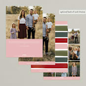 "Hope and more" - Holiday Cards in Festive by Creo Study - Back of Card
