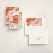 "Counting The Days" - Holiday Cards in Persimmon by Leah Bisch - Assembled