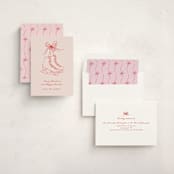 "Skatelle" - Holiday Cards in Rose by Jelena Vuletic - Assembled
