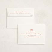 "Skatelle" - Holiday Cards in Rose by Jelena Vuletic - FREE Recipient Addressing