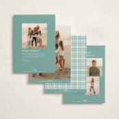 "New York for the Holidays" - Holiday Cards in Mint by Sherley Ferreira - Back of Card Options