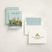 "New York for the Holidays" - Holiday Cards in Mint by Sherley Ferreira - Assembled