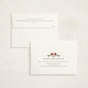 "The Glimpse" - Holiday Cards in Pine by Petra Kern - FREE Recipient Addressing