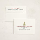 "City" - Holiday Cards in Evening by Elly - FREE Recipient Addressing