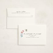 "Holiday Three" - Holiday Cards in Confetti by Pixel and Hank - FREE Recipient Addressing