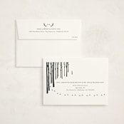 "All Is Calm" - Holiday Cards in Coal by itsjensworld - FREE Recipient Addressing