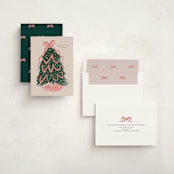 "merry christmas tree" - Holiday Cards in Winter Rose by Lori Wemple - Assembled