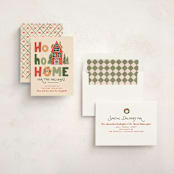 "Ho ho home" - Holiday Cards in Eggnog by Creo Study - Assembled