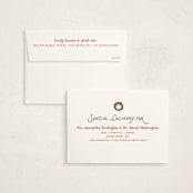 "Ho ho home" - Holiday Cards in Eggnog by Creo Study - FREE Recipient Addressing