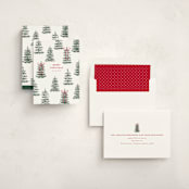 "Festive Forest" - Holiday Cards in Snow by Angela Garrick - Assembled