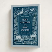 "Frosty Forest" - Holiday Cards in Evening by Paper Sun Studio - Folded Card