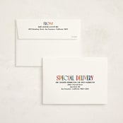 "Colorful Characters" - Holiday Cards in Gumdrop by Owl and Toad - FREE Recipient Addressing